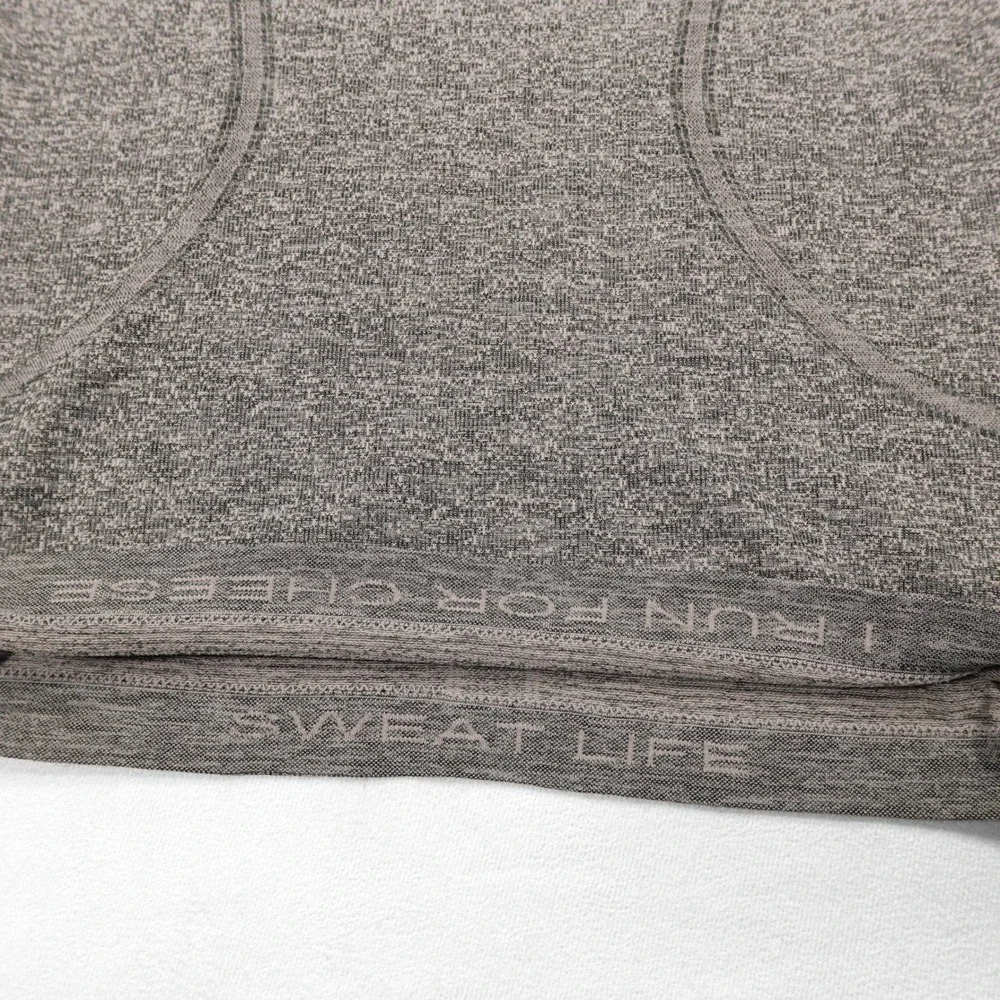 LULULEMON Women's Size 4 Gray Gradient Swiftly Tech Racerback Athletic Tank Top - Picture 5 of 7